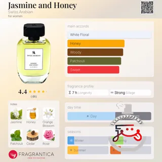 Jasmine and Honey Swiss Arabian